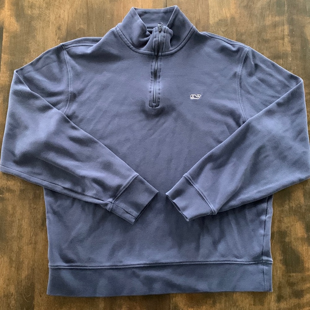 Navy Vineyard Vines Quarter-Zip